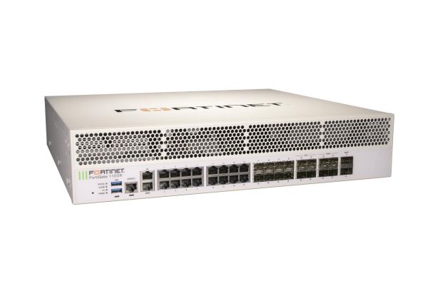 FG-1100E-DC-BDL-950-60 Fortinet FortiGate 16x Ports 1000Base-T 2x QSFP+ 4x SFP28 4x SFP+ 8x SFP FireWall