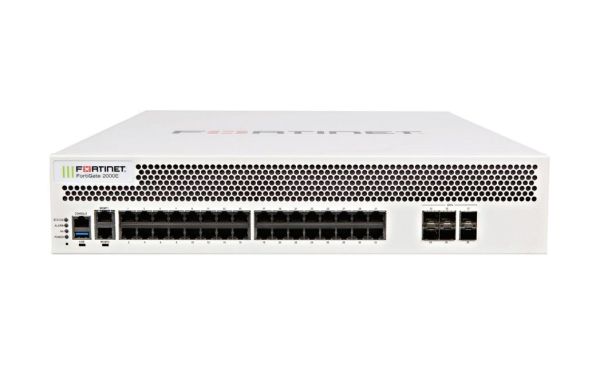 FG-2000E-BDL-811-12 Fortinet FortiGate RJ-45 34 x Ports + 6 x 10 GE SFP+ Security/Appliance Firewall