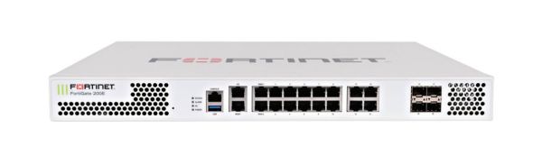 FG-200E-USG-BDL-874-12 Fortinet FortiGate 200E 18 x Ports GE RJ-45 + 2 x Ports WAN + 14 x Ports GE RJ-45 Switch + 4 x Ports SFP 1U Managed Network Security/Firewall Appliance