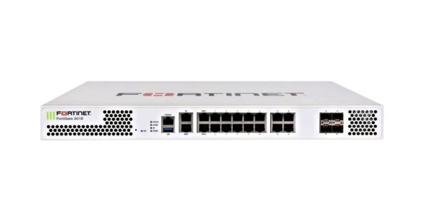 FG-201E-BDL-950-12 Fortinet FortiGate 200E Series 201E 2 x Ports RJ-45 WAN + 14 x Ports GE RJ-45 + 4 x Ports SFP 1U Rack-mountable Managed Network Security/Firewall Appliance