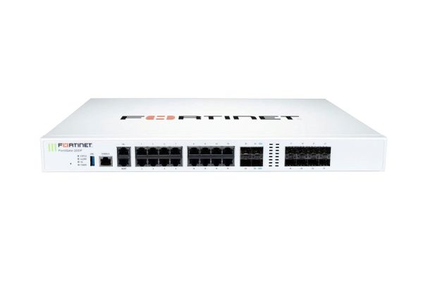 FG-201F Fortinet FortiGate 200F Series FG-201F 16 x Ports 1000Base-T + 8 x Ports SFP + 4 x Ports SFP+ + 1 x Port 1GbE RJ-45 Management 1U Rack-mountable Network Security Firewall Appliance