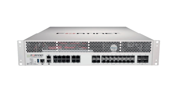 FG-2200E-BDL-950-36 Fortinet FG 2200E 4x 40 GE QSFP+ slots, 20x 25 GE SFP28 slots, 14x RJ-45 Ports Firewall Appliances