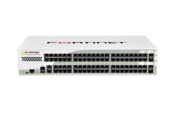 FG-280D-POE-BDL-964-12 Fortinet FG 280D-POE 1000Base-TX 52x LAN ports, 2x WAN ports, 32x PoE ports 86x RJ-45 Ports 2U 4 ES Firewall