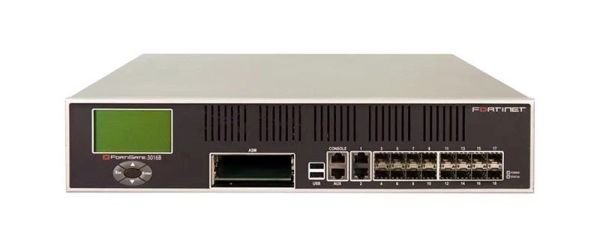 FG-3016B-US Fortinet FortiGate 3000 Series 3016B 2 x 1000Base-T LAN + 16 x SFP 2U Firewall