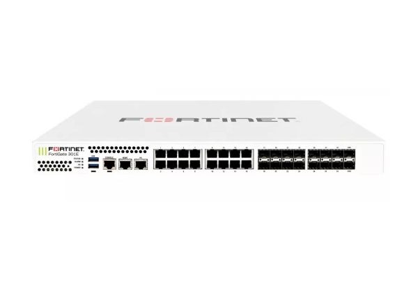 FG-301E-BDL-974-12 Fortinet FortiGate 301E 10/1001000Base-TX 16 x RJ-45 16 x SFP 1U Firewall Appliances
