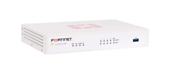 FG-30E-BDL-871-36 Fortinet FortiGate 30E 5 x Ports GE RJ-45 + 1 x Port WAN + 4 x Ports GE RJ-45 Switch 1U Managed Network Security/Firewall Appliance with 3Y 8X5 FC