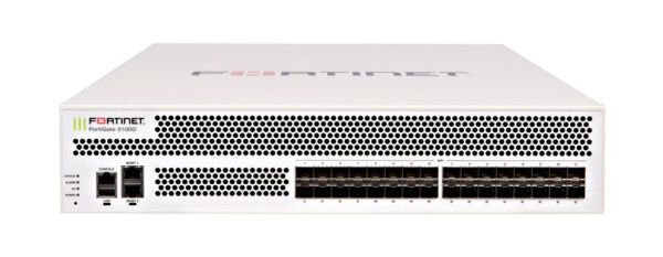 FG-3100D-BDL Fortinet FortiGate 3100D 10GBase-X/1000Base-X 10 Gigabit Ethernet 32 x SFP+ Manage 2U Firewall
