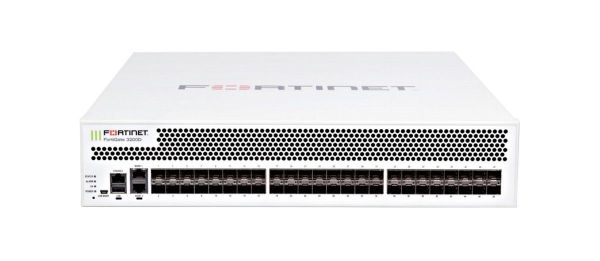 FG-3200D-DC-BDL-900-36 Fortinet FortiGate 3200D-DC 10GBase-X 10 Gigabit Ethernet 48 x SFP+ Manageable 2U Firewall