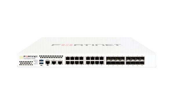 FG-400E-BDL-811-60 Fortinet FortiGate RJ-45 18 x Ports + 16 x Switch Ports 16 x GE SFP Network Security/Appliance Firewall