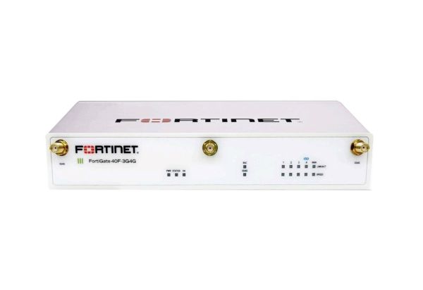 FG-40F-3G4G-USG Fortinet FG-40F-3G4G-USGFortiGate 5 x GE RJ45 Ports 1 x WAN Port 4 x Switch Ports Security Appliance TAA Compliant