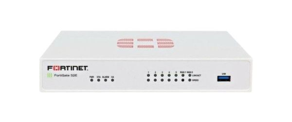 FG-52E-BDL-974-12 Fortinet FortiGate 52E 7 x Ports GE RJ-45 + 2 x Ports WAN + 5 x Ports GE RJ-45 Switch 1U Managed Network Security/Firewall Appliance with 1Y 24X7 FC