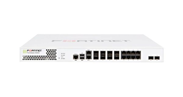 FG-600D-BDL-USG-974-12 Fortinet FortiGate 600D RJ45 16 x Ports 1000Base-T SFP + 2 1U Rack Mountable GigE Firewalls