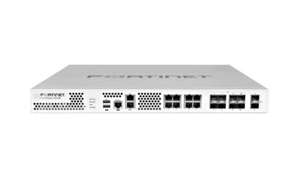 FG-600E-BDL-811-12 Fortinet FortiGate 600E 8 x Ports GE RJ-45 + 8 x Ports GE SFP Slots + 2 x Ports SFP+ Slots 1U Managed Network Security/Firewall Appliance with 1Y 24X7 FC