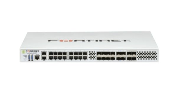 FG-600F-BDL-950-12 Fortinet 18 x GE RJ45 Ports 4x 25G SFP28 4 x 10GE SFP+ 8 x GE SFP 1U Rack-mountable Firewall 1 Yr FC/FG UTP