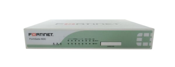 FG-60C-LENC-BDL Fortinet FortiGate 60C 1000Base-T 2 x RJ-45 (WAN) 1 x RJ-45 (DMZ) 5 x RJ-45 1 EC Slot Low Encryption Firewall