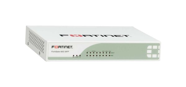 FG-60C-SFP-BDL-927-12 Fortinet RJ-45 5 x Ports 1000Base-T+2 x WAN Ports + 1 x DMZ Port + 2 x Expansion Firewall