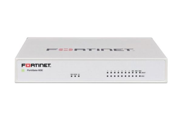 FG-60E-BDL-871-60 Fortinet FortiGate 60E 10 x Ports GE RJ-45 + 7 x Ports Internal + 2 x Ports WAN + 1 x Port DMZ Managed Network Security/Firewall Appliance with 5Y 8X5 FC