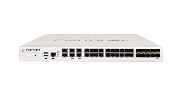 FG-800D-LENC Fortinet FG-800D-LENC - Forinet 1000Base-TX ,22X Ge RJ45 PT 4x Ge RJ45 with Bypass 8XGE Firewall Appliance