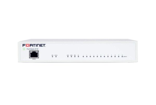 FG-81E-USG-BDL-874-60 Fortinet FortiGate 81E 16xPort 1000Base-T, 1000Base-X GE 16 x RJ-45 2 Expansion Slots Firewall Appliance