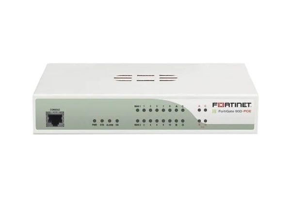 FG-90D-POE-BDL Fortinet FortiGate 90D Series FG-90D-POE 4 x Ports PoE 1000Base-T + 10 x Ports 1GbE RJ-45 + 2 x Ports 1GbE RJ-45 WAN Network Security Firewall Appliance