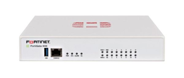 FG-91E-BDL-974-36 Fortinet FortiWifi 91E RJ45 10 x Ports 10/100/1000Base-T SFP + Manageable GigE Firewalls