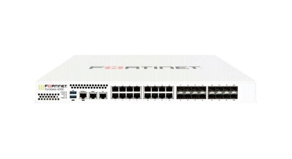 FG400EBDL87112 Fortinet 1-12FortiGate-400E 1000Base-TX 16 x RJ45 16 x SFP 1U Firewall Appliances