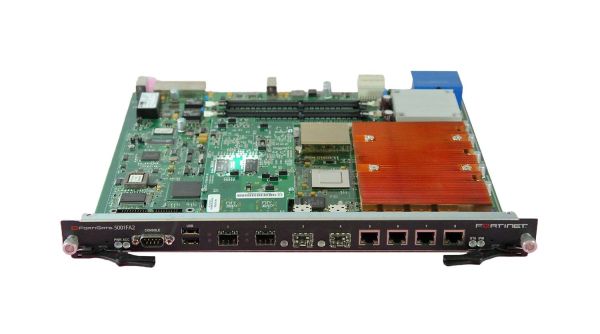 FG5001FA2-BDL-950-12 Fortinet FortiGate 5001 5001FA2 4 x Ports 1000Base-T + 4 x SFP (mini-GIBIC) Security Module/Firewall