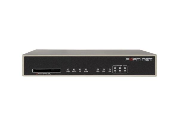 FG80CBDL90048 Fortinet 80-C + 2 GE RJ45 + 6 x FE RJ45 8 Gigabit Ethernet Ports 4y FortiCare Network Security/Firewall Appliance