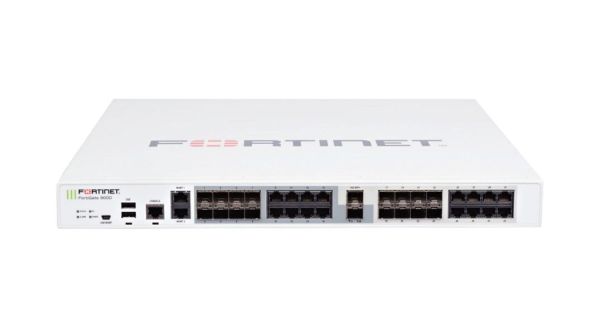 FG900DBDLUSG90036 Fortinet FortiGate 900D 2 x Ports SFP+ Slots + 16 x Ports GE RJ-45 + 2 x Ports GE RJ-45 Management Network Security/Firewall Appliance with 3Y FC