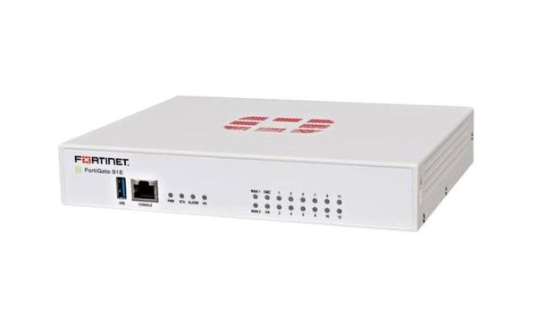 FG91EUSG Fortinet FG-91E + 16 x GE RJ45 ports 2 x 1000BaseT 128 GB SSD storage Managed 5y Firewall