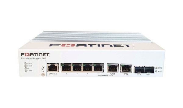 FGR-60F-LENC Fortinet FortiGate Rugged 6 x Ports 1000Base-T + 2 x Ports SFP (mini-GBIC) Network Security Appliance/Firewall