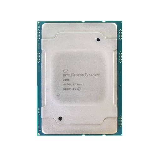 FH30X Dell 1.70GHz 9.60GT/s UPI 11MB L3 Cache Socket LGA3647 Intel Xeon Bronze 3106 8-Core Processor