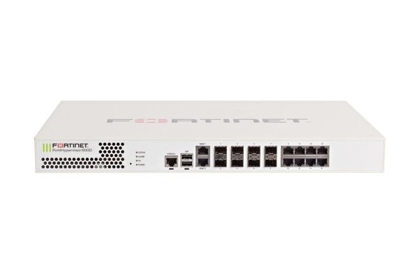 Fortinet FHV-500D 500D + 10 x GE RJ45 Ports + 8 x GE SFP Slots SPU Firewall