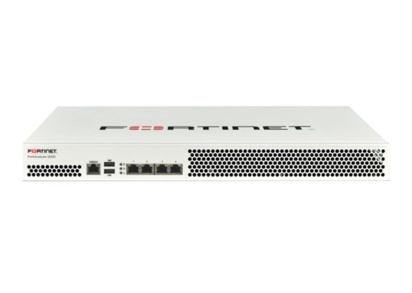 FMG-200D Fortinet FortiManager-200D RJ-45 4 x Ports 1000Base-T Gigabit Ethernet Network Management Device