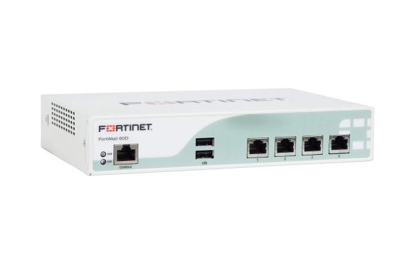 FML-60D-BDL-640-36 Fortinet FML-60D + 4 Port 1000Base-T GE + 4 x RJ45 Mange GE 3 Hardware+ 1y Firewall