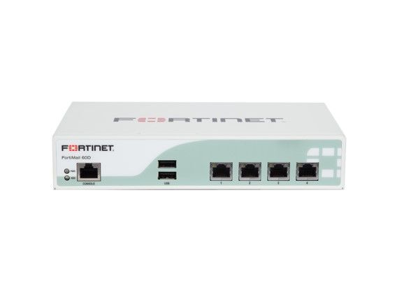 FML-60D-BDL-954-60 Fortinet FML-60D + 4 x GE RJ45 ports 500GB Storage Hardware Plus 5Y 8X5 Forticare Firewall