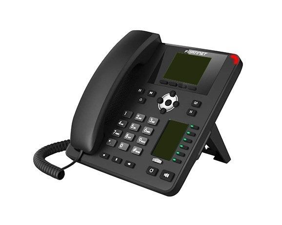 FON-375 Fortinet Fortifone 10.6-Inch 2 Color Display 16-Keys 10/100/1000 LAN/PC Connections IP Phone