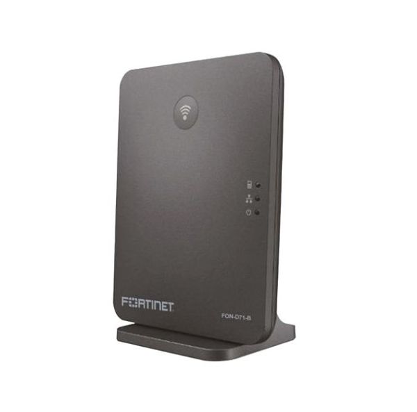 FON-D71-B Fortinet DECT Base Station with Indoor Range of 50m OutDoor Range 300 meters Supports up to 8 concurrent calls