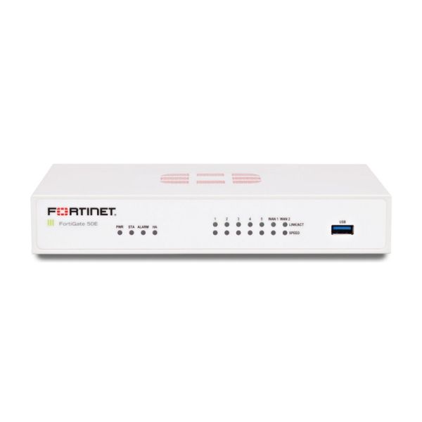 FG-50E-BDL-950-36 Fortinet FortiGate 50E Firewall Appliance