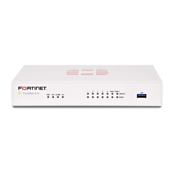 FG-51E-BDL-950-12 Fortinet FortiGate 51E Firewall Appliance