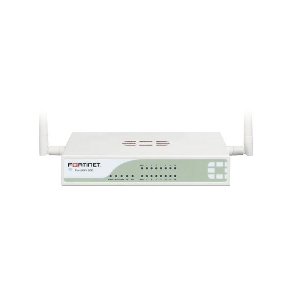 FWF-90D Fortinet FortiWiF 90D 16-Ports 1000Base-T GbE WLAN IEEE 802.11a/b/g/n 16 x RJ-45 Manage Desktop Firewall