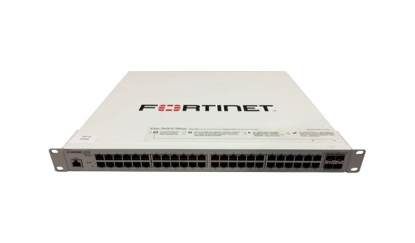 FS-248D-POE Fortinet FortiSwitch 248D-POE 24 x Ports 10/100/1000Base-T PoE + 24 x Ports 10/100/1000Base-T + 4 x Ports SFP 1U Rack-mountable Layer 2 Gigabit Ethernet Network Switch