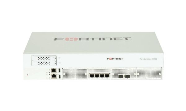 FSA-2000E-24LV-BDL-970-12 Fortinet FortiSandbox FSA-2000E 4xPort 1000Base-TX, 1000Base-T Gigabit Ethernet 4 x RJ-45 2 Expansion Unit 2U Firewall Appliance