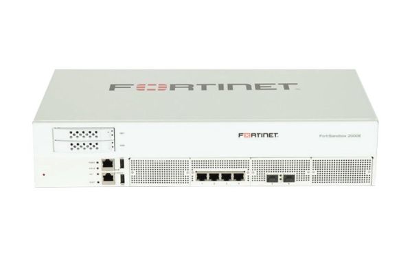 FSA-2000E-BDL-970-12 Fortinet 2000E + 4 x GE RJ45, 2 x 10 GbE SFP+ Slots redundant PSU H+ 1Y 24X7 FC & FG Firewall