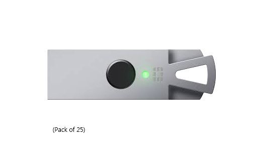 FTK-400-25 Fortinet FortiToken 400 Twenty Five pieces of 2FA USB Security Key that Supports FIDO U2F/FIDO2