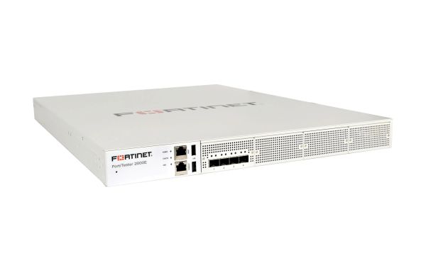 FTS-2000E-BDL-293-60 Fortinet FTS-2000E 1x GE RJ45 4x 10 GE SFP+ 1 TB Storage 1U Network Testing Device with 5 Yr 24x7 FC