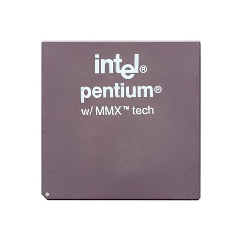 FV80503233-8 Intel 233MHz 66MHz FSB 512KB L2 Cache Socket 7 Intel Pentium MMX Single-Core Processor