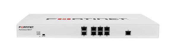 FVC-180DT Fortinet FVC-180DT GbE 2 x RJ-45 2 x FXS 4 x FXO Management Port 1 x T1/E1 1U Phone System