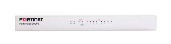 FVE-200F8 Fortinet FVE-200F8 + 5 x 10/100/1000 Ports + 8 x FXO, 1 x 500GB Storage 200 Extensions 24 VoIP Gateway
