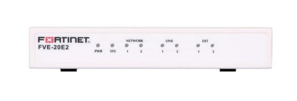 FVE-20E2-BDL-311-12 Fortinet FortiVoice Enterprise 20E2 2 x Ports 10/100/1000Base-T